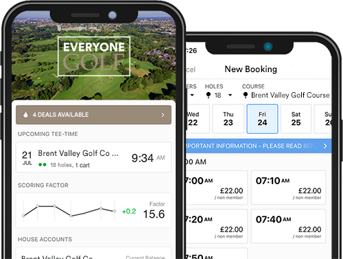 Brent Valley Tee Time Booking App