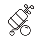 Golf Trolley Icon