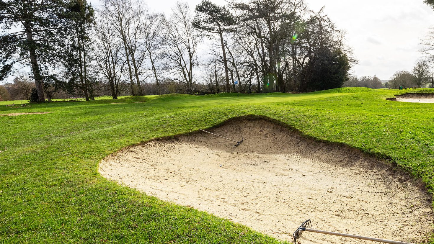 Batchwood Golf Course - Hole 16 Bunker