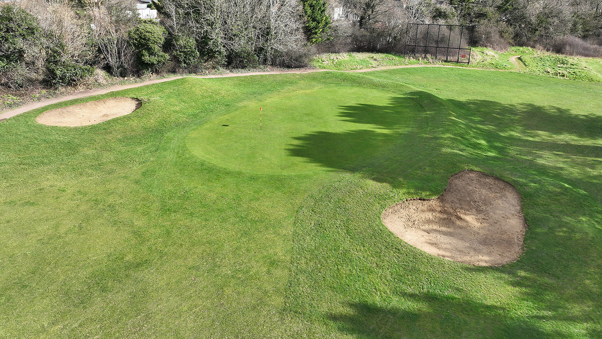 Batchwood Golf Course - Hole 8 Green