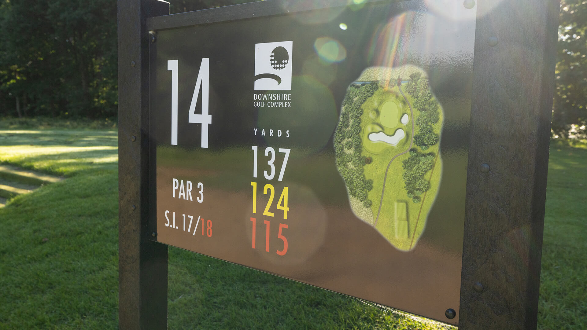 Hole 14 Downshire Golf Complex