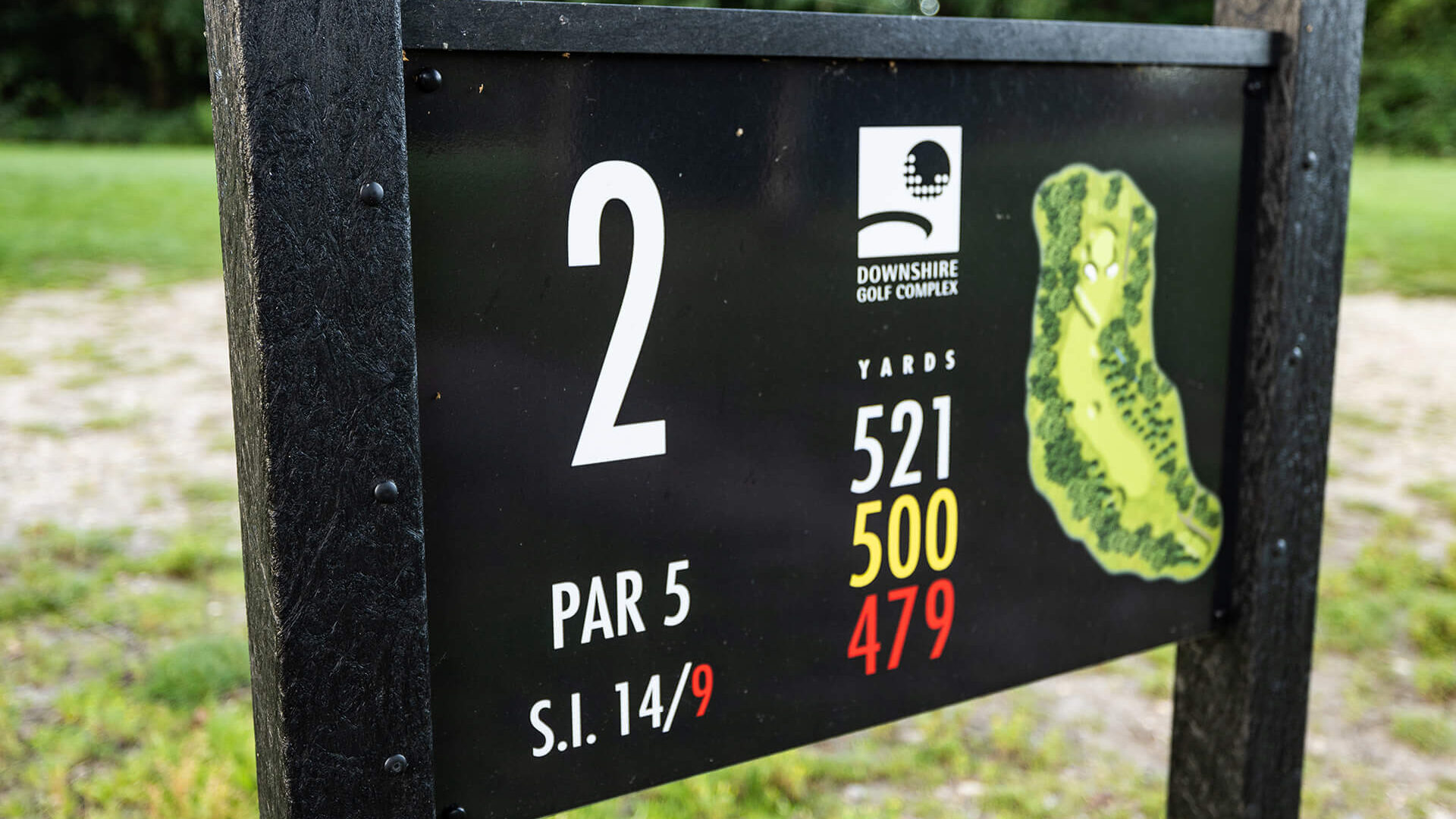 Hole 2 Downshire Golf Complex