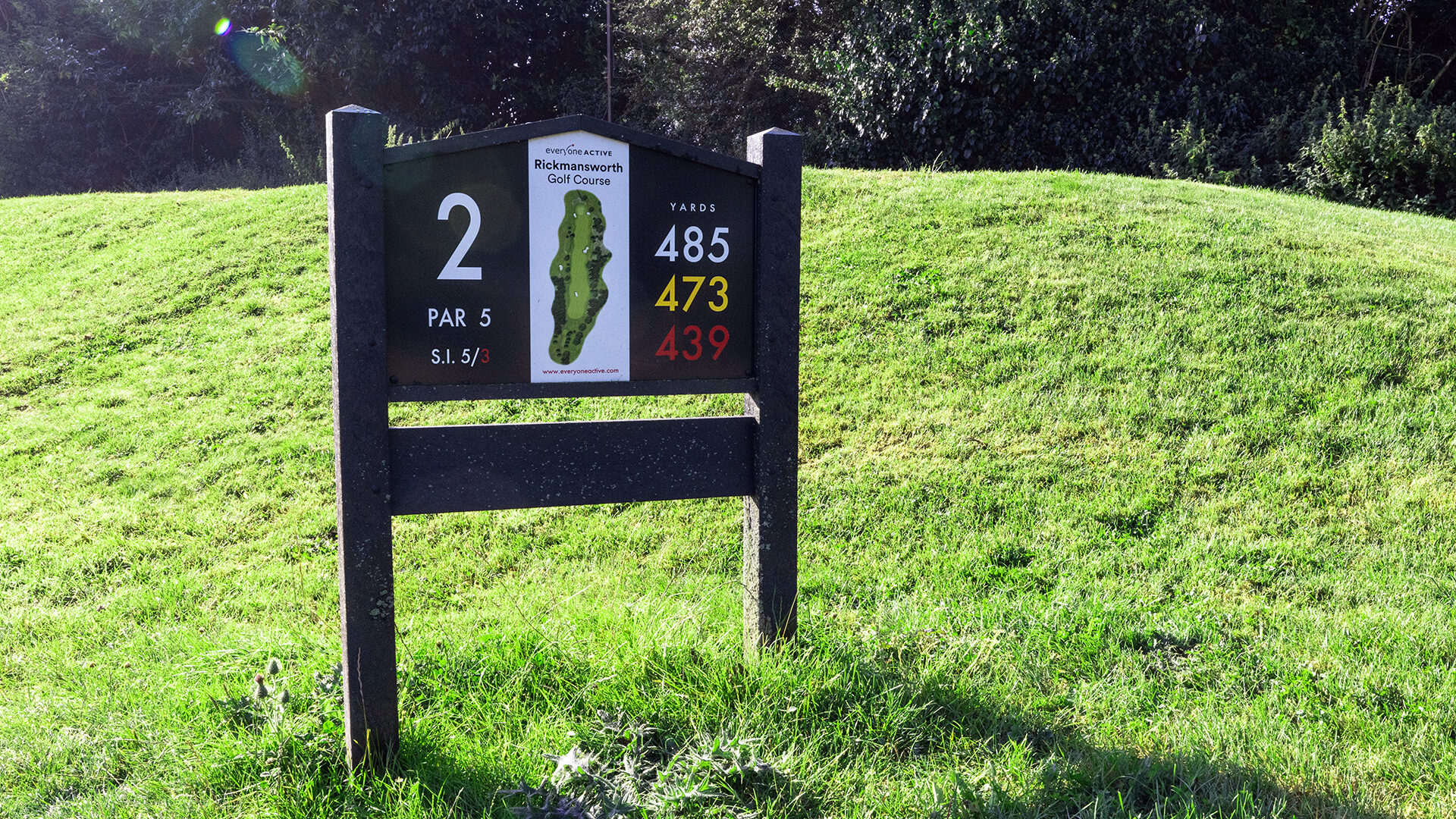 Hole 2 Rickmansworth Golf Course