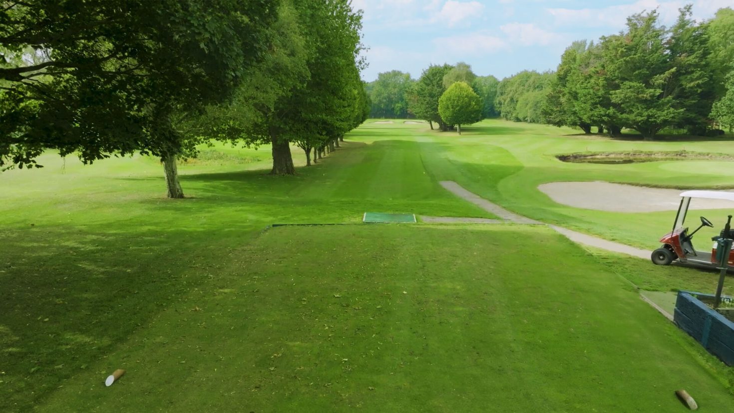 Vivary Golf Course Hole 1