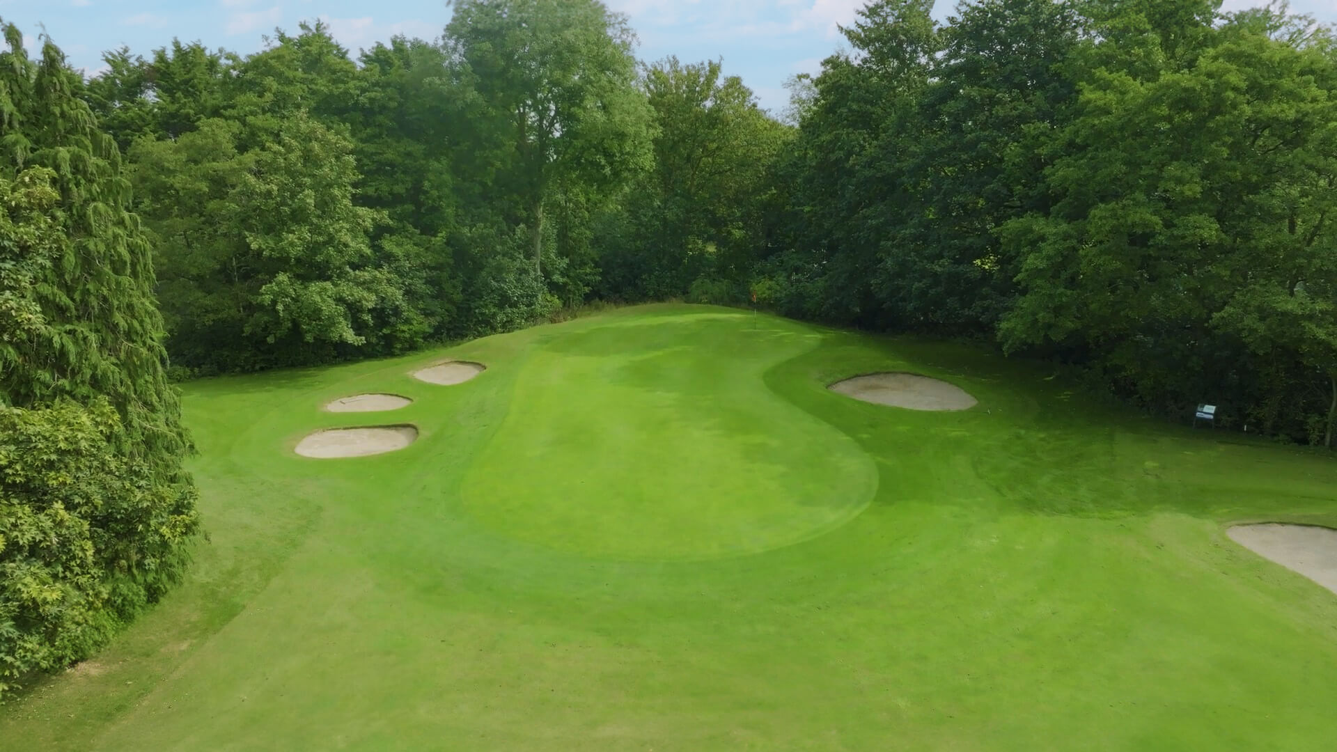 Vivary Golf Course Hole 4