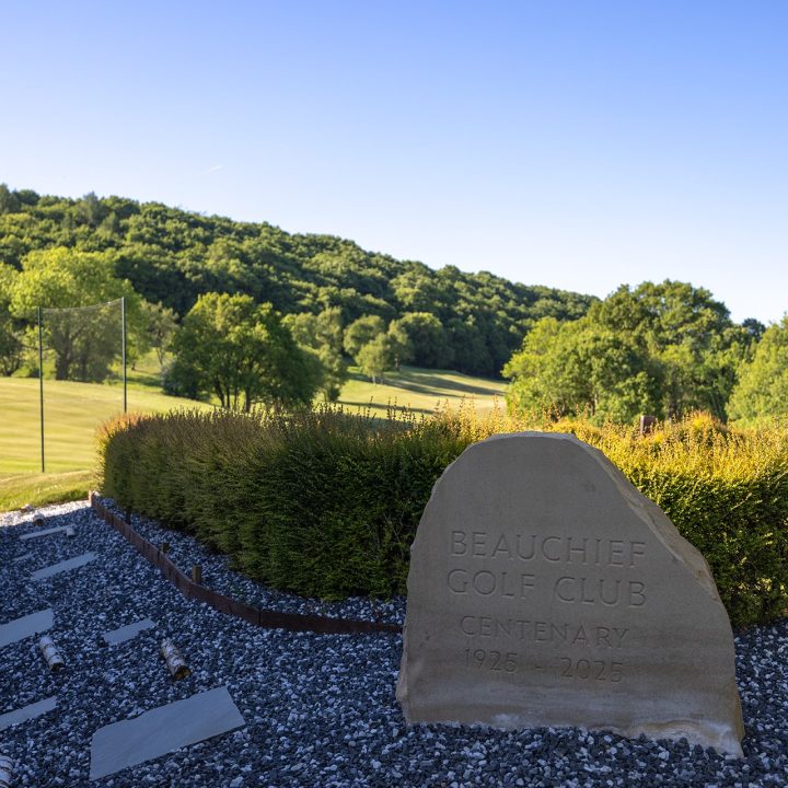 Beauchief Golf Course centenary stone