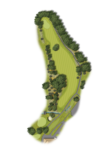 Cannock Park Golf Course hole overview