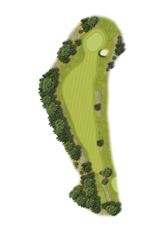 Cannock Park Golf Course hole overview