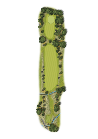 Cannock Park Golf Course hole overview