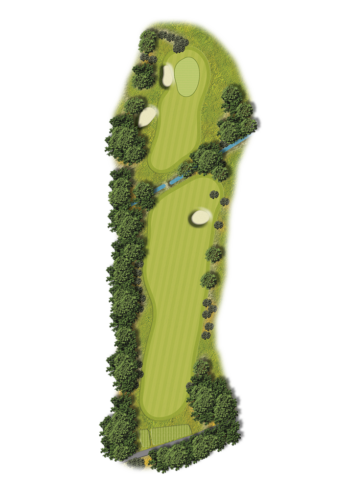 Cannock Park Golf Course hole overview