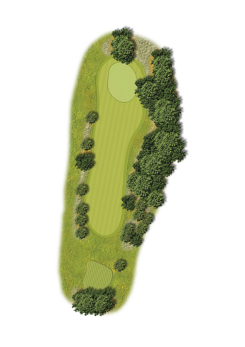 Cannock Park Golf Course hole overview