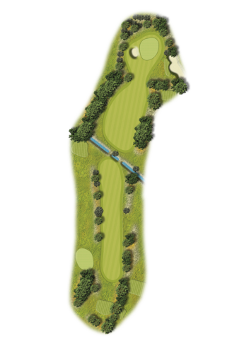 Cannock Park Golf Course hole overview