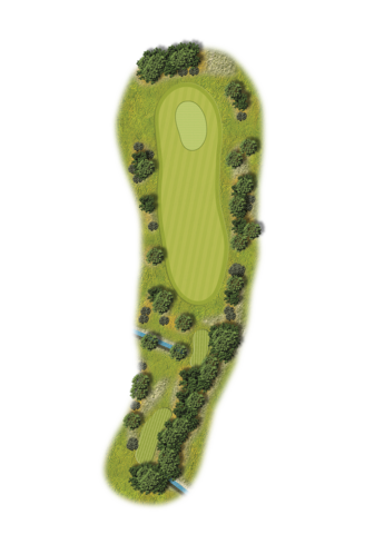 Cannock Park Golf Course hole overview
