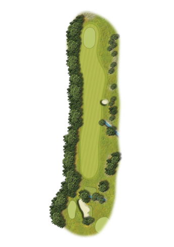Cannock Park Golf Course hole overview