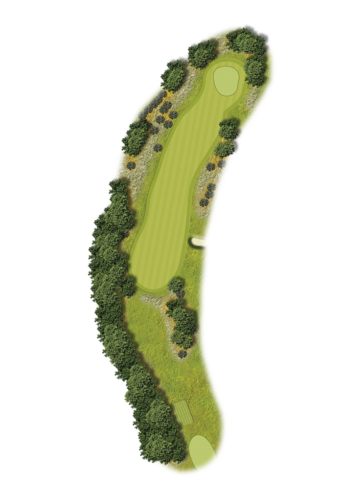 Cannock Park Golf Course hole overview