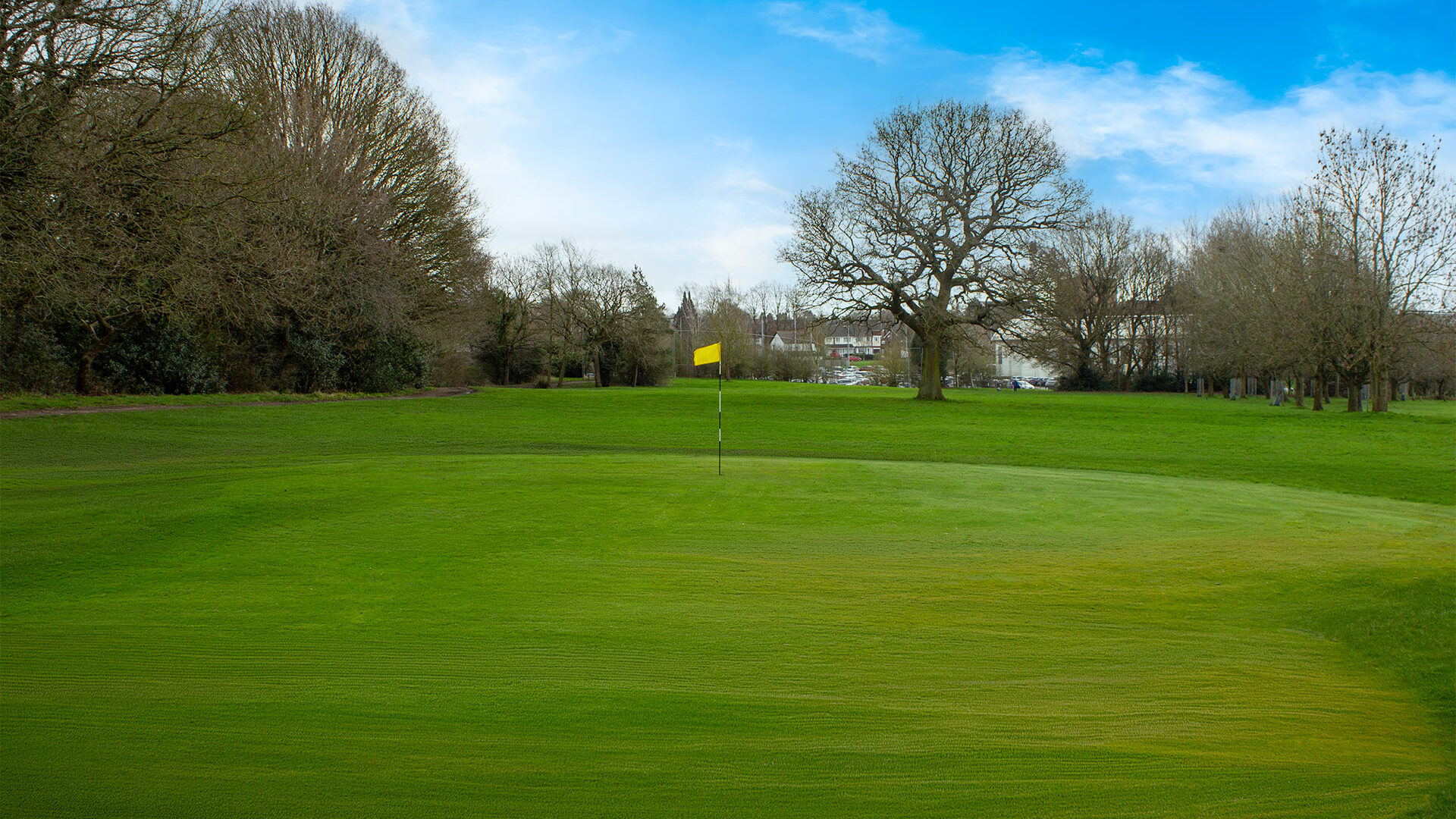 Cannock Park Golf Course - Hole 1 Green