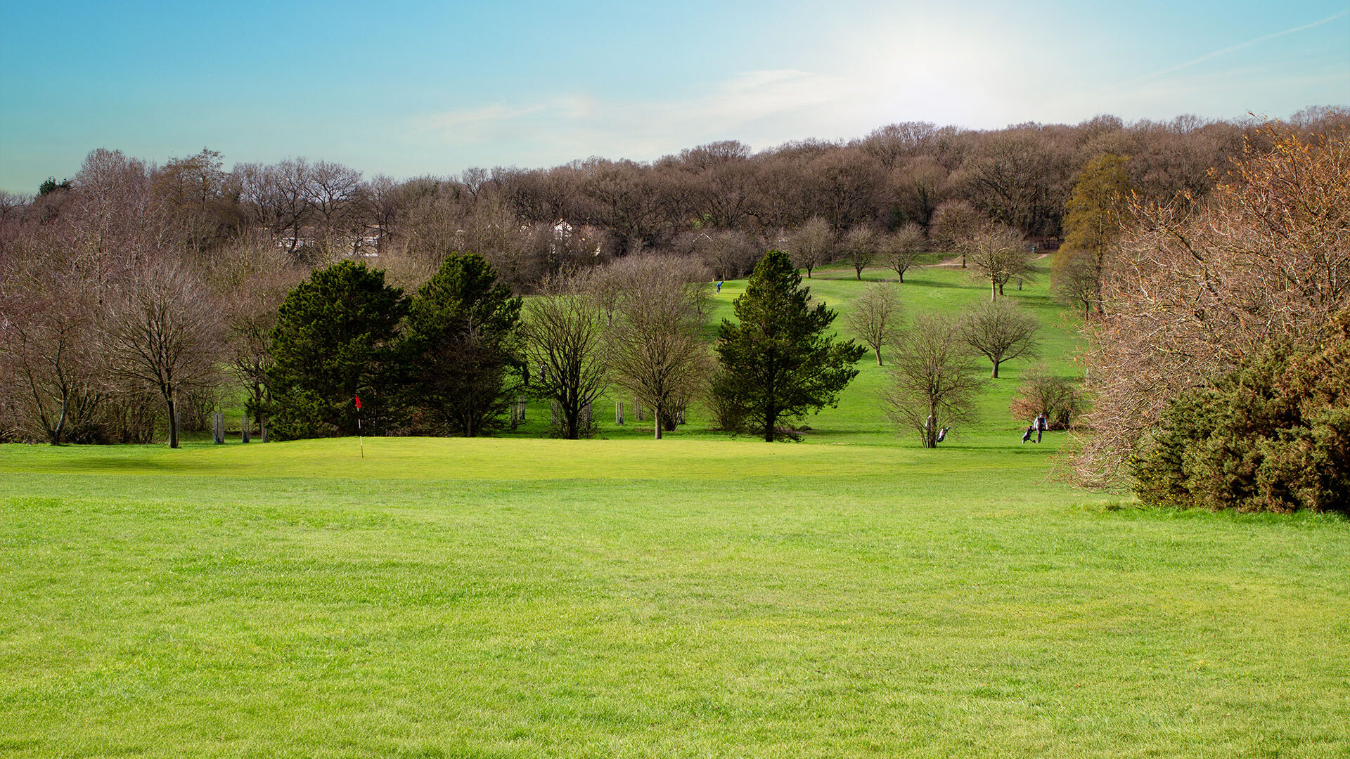 Cannock Park Golf Course - Hole 13 fairway
