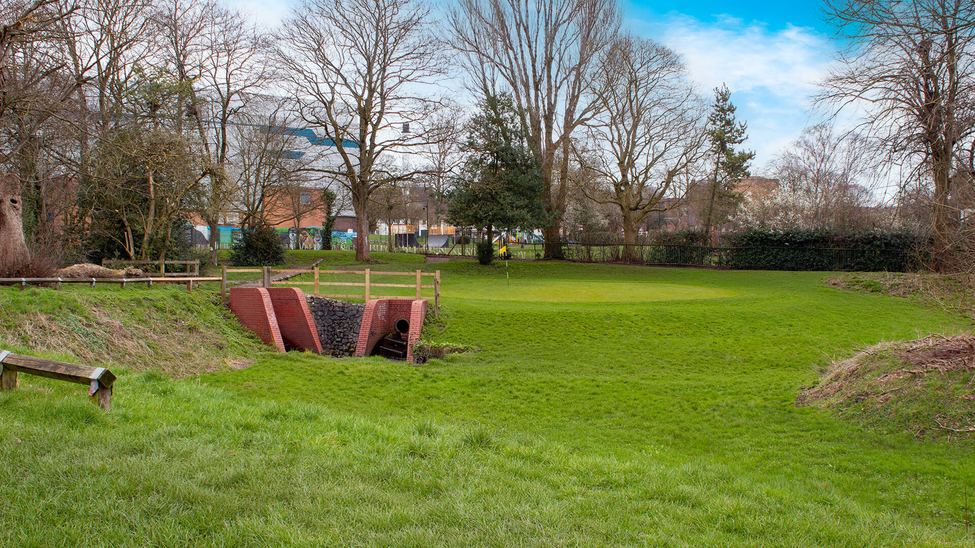 Cannock Park Golf Course - Hole 18 fairway