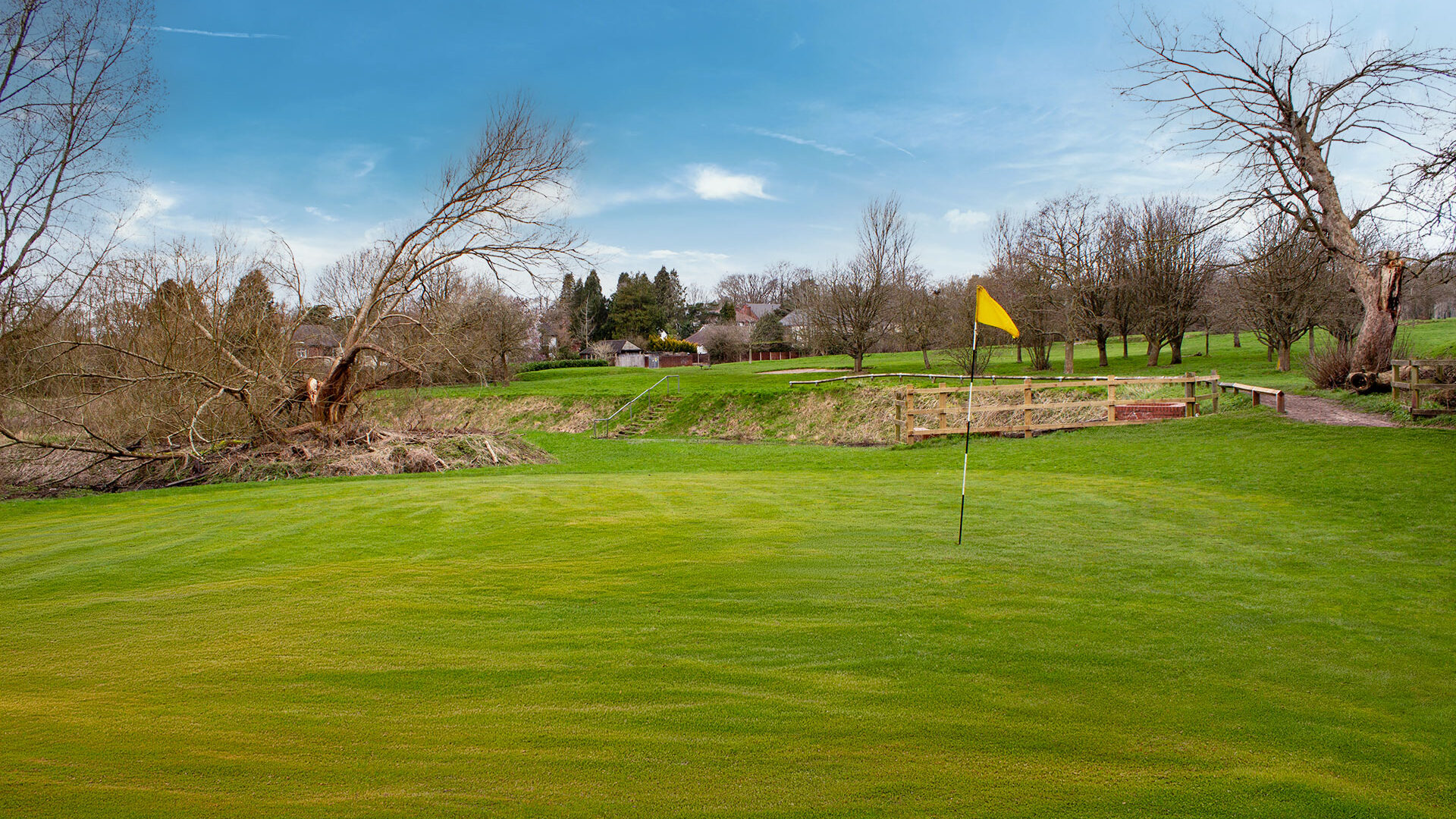 Cannock Park Golf Course - Hole 18 green