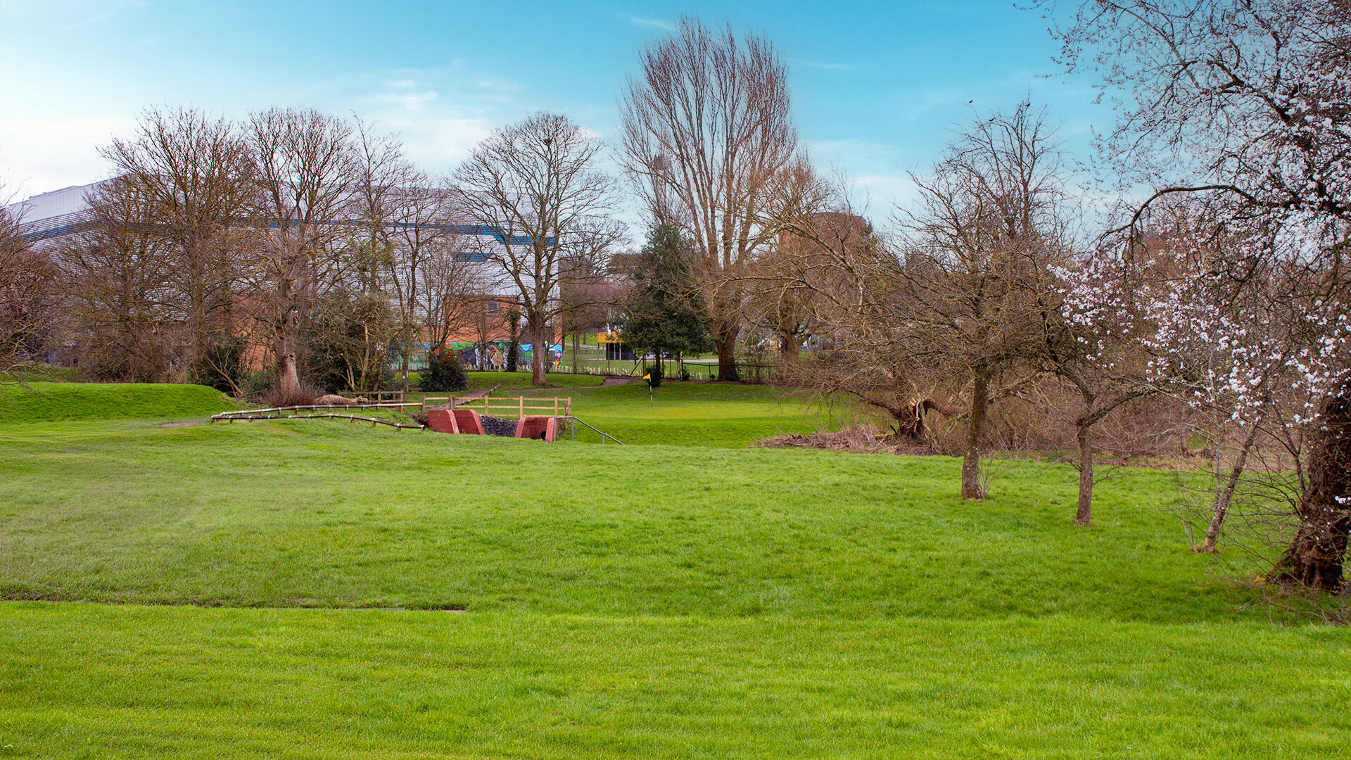 Cannock Park Golf Course - Hole 18 tee