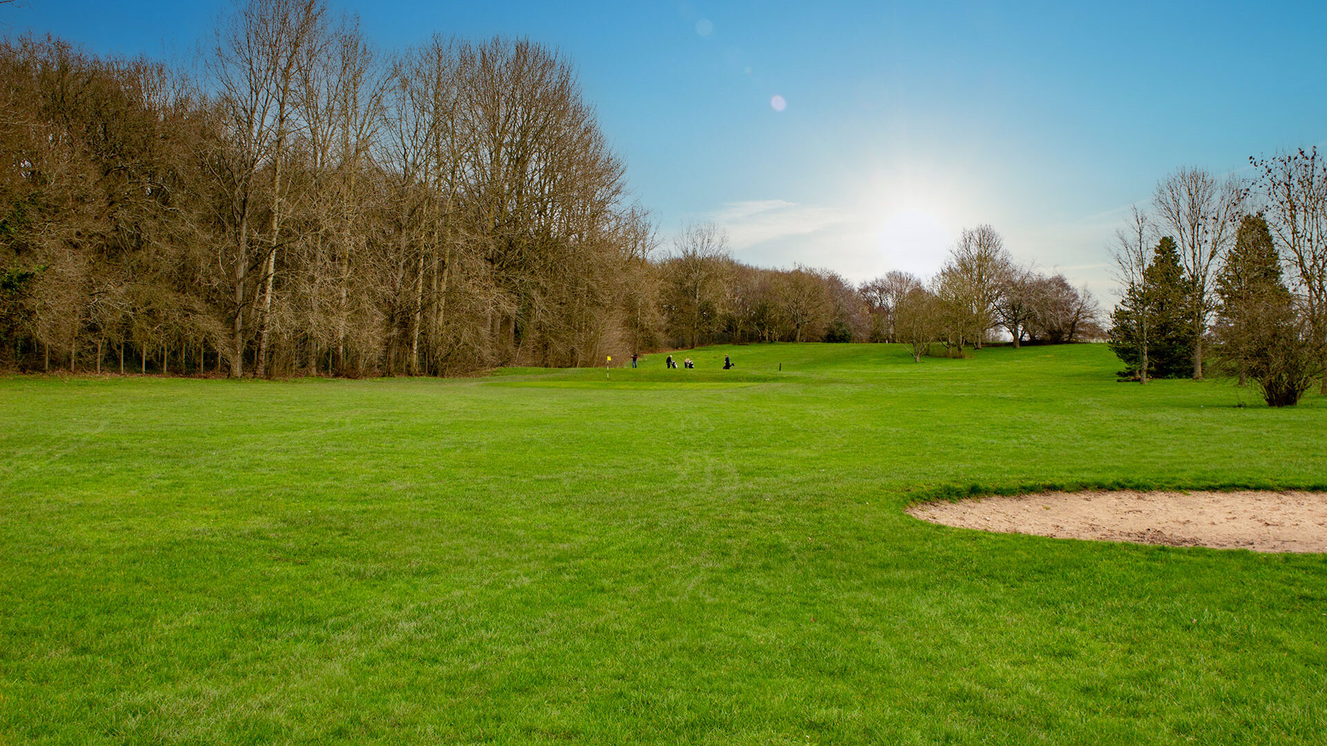 Cannock Park Golf Course - Hole 8 fairway