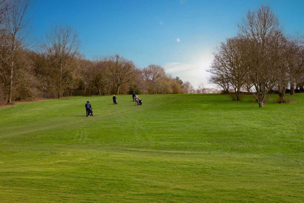 Cannock Park Golf Course - Hole 9 Tee