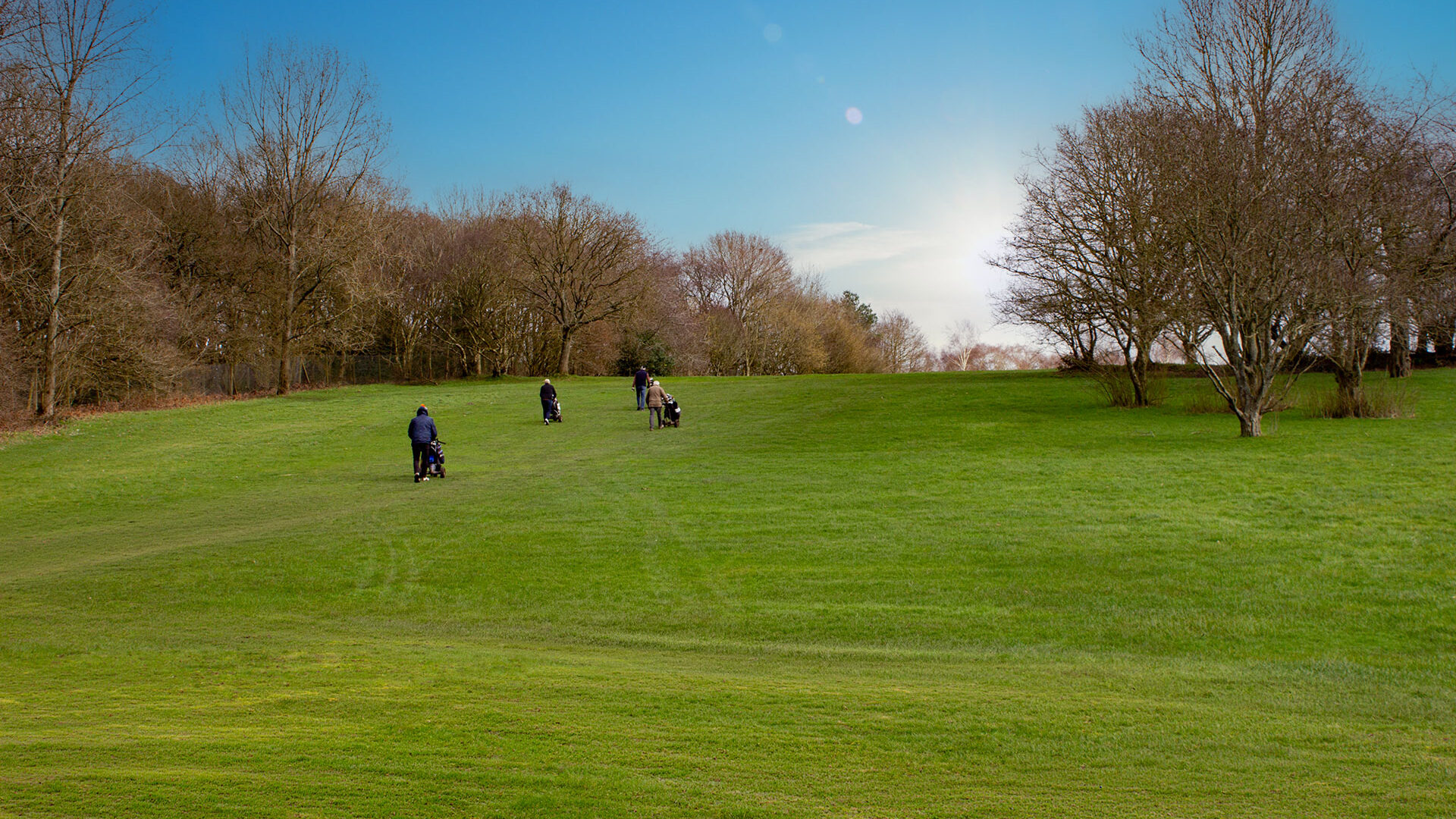 Cannock Park Golf Course - Hole 9 Tee